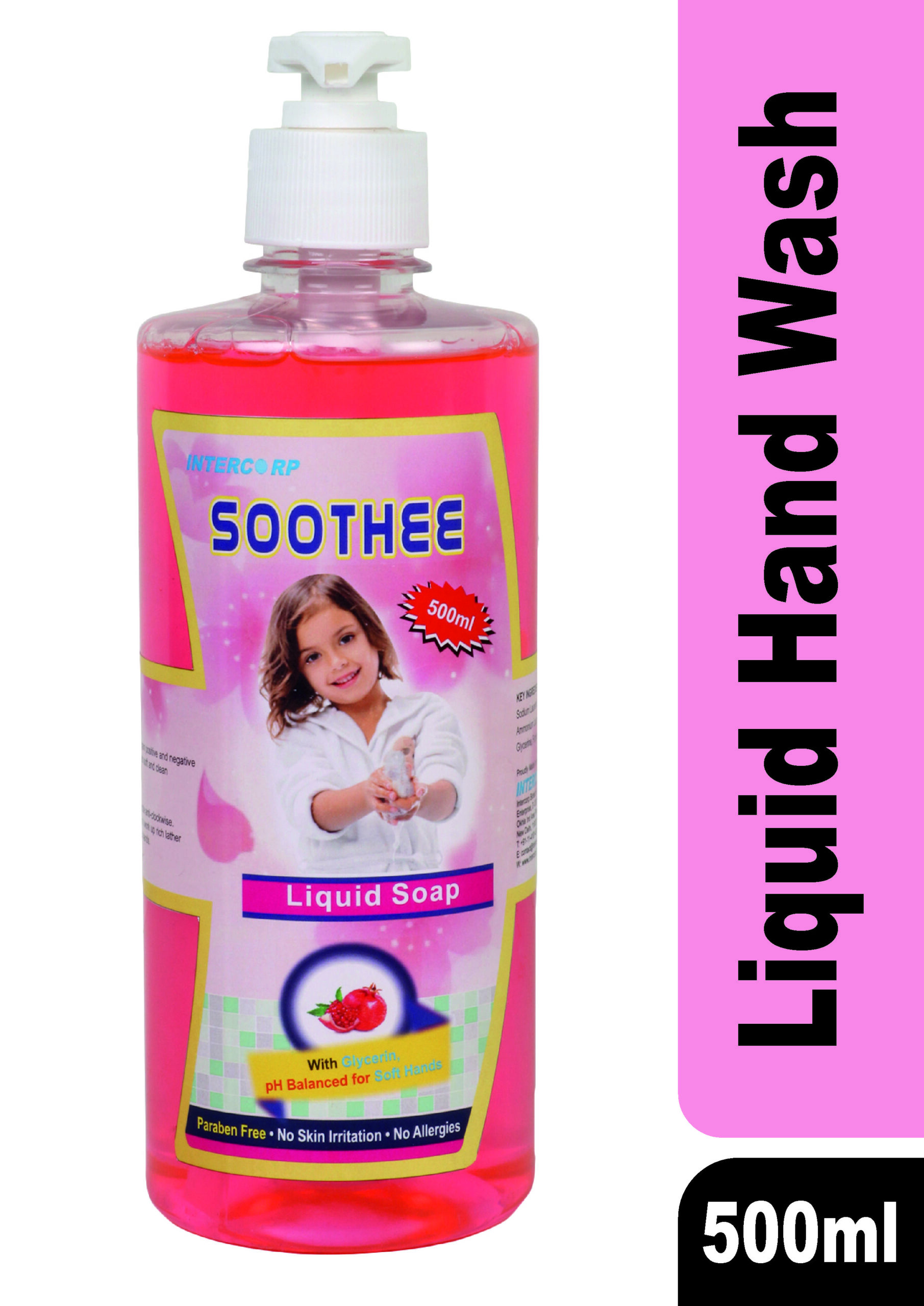 INTERCORP SOTHEE Antibacterial Soft Refreshing Liquid Hand Wash, 500 ml