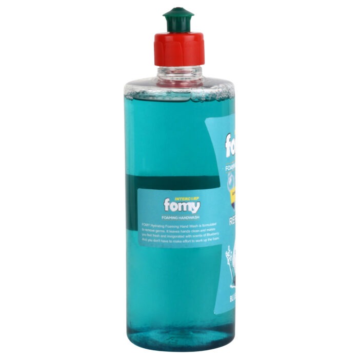 INTERCORP FOMY Antibacterial Soft Refreshing Foaming Hand Wash Refill, 500 ml (Blueberry) Right