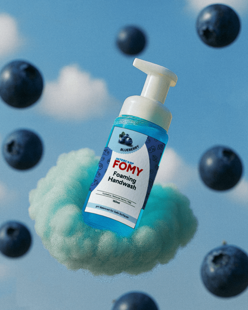 INTERCORP FOMY Antibacterial Soft Refreshing Foam Hand Wash, 160 ml (Blueberry) (1)