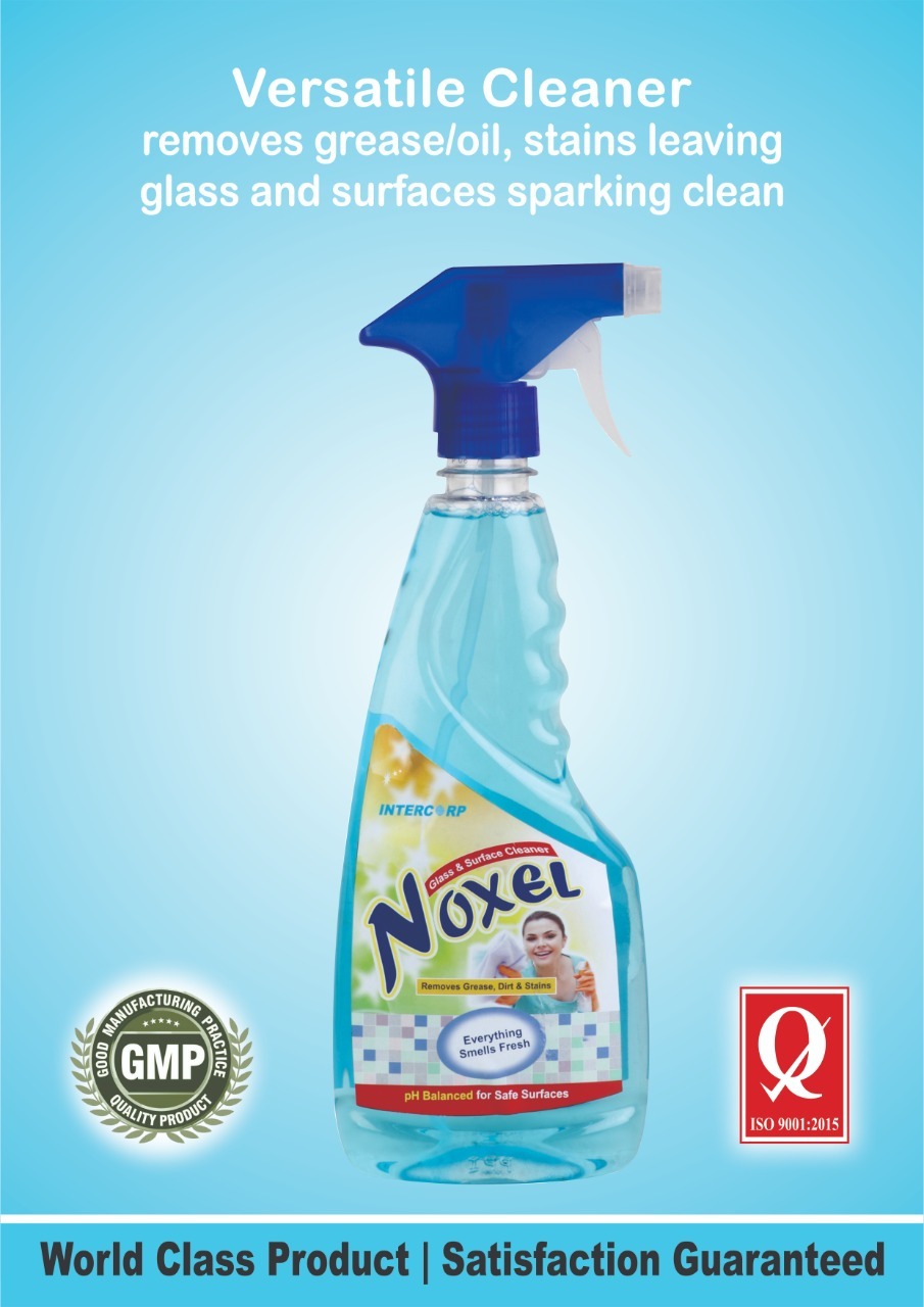 INTERCORP NOXEL Glass & Surface Cleaner Sprayer, 500 ML Certifications