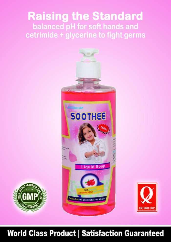INTERCORP SOTHEE Antibacterial Soft Refreshing Liquid Hand Wash, 500 ml Certifications
