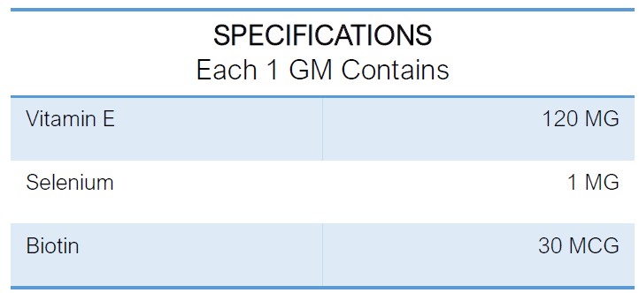 INTERMIX -BIOSELVIE WD Specifications