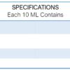 INTERMIX -LEVOPLUS-BH Specifications