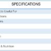 INTERMIX -NEPHROCORP Specifications