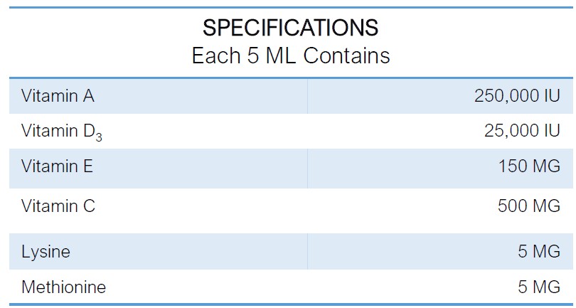 INTERMIX -WDS Specifications