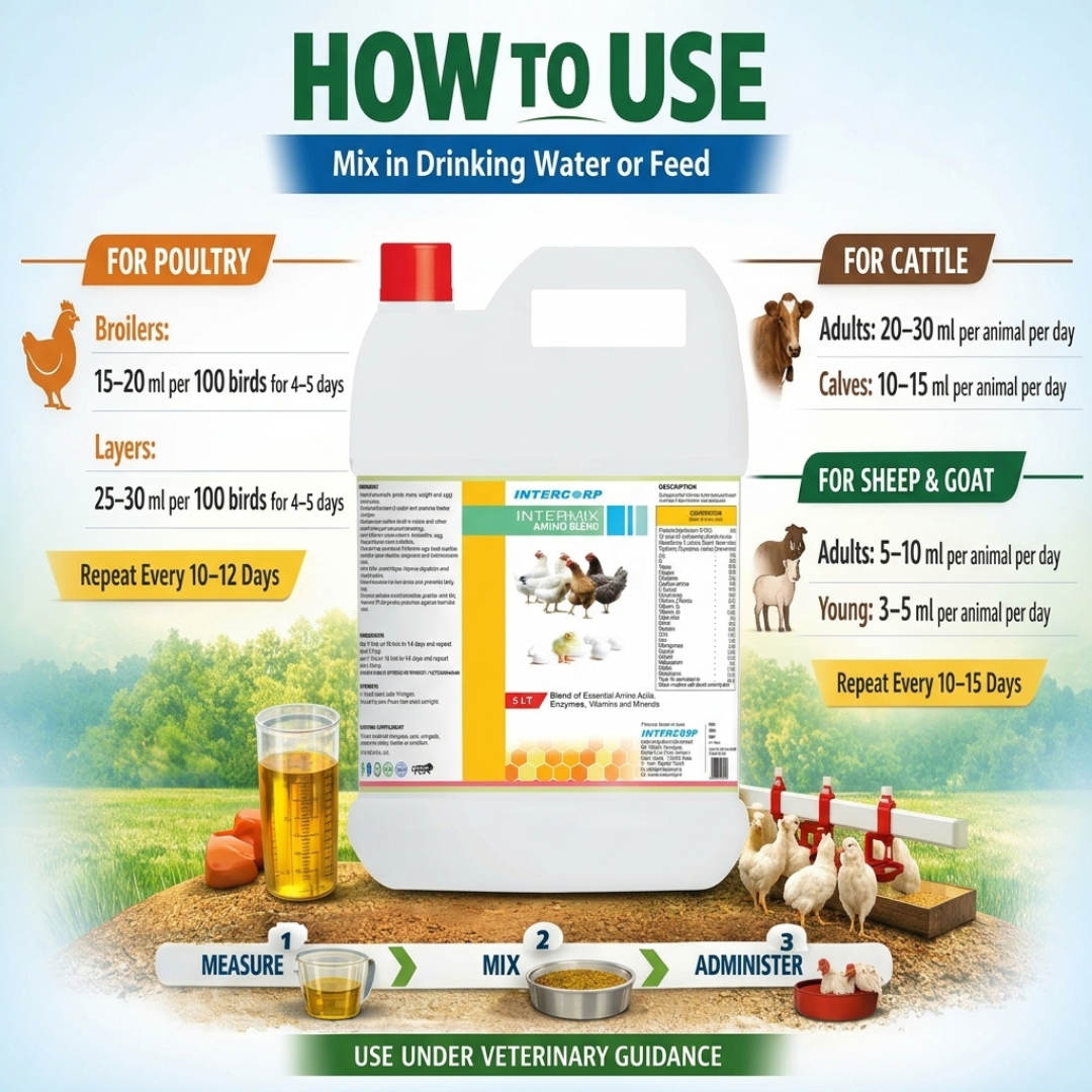 INTERMIX - AMINOBLEND - HOW TO USE