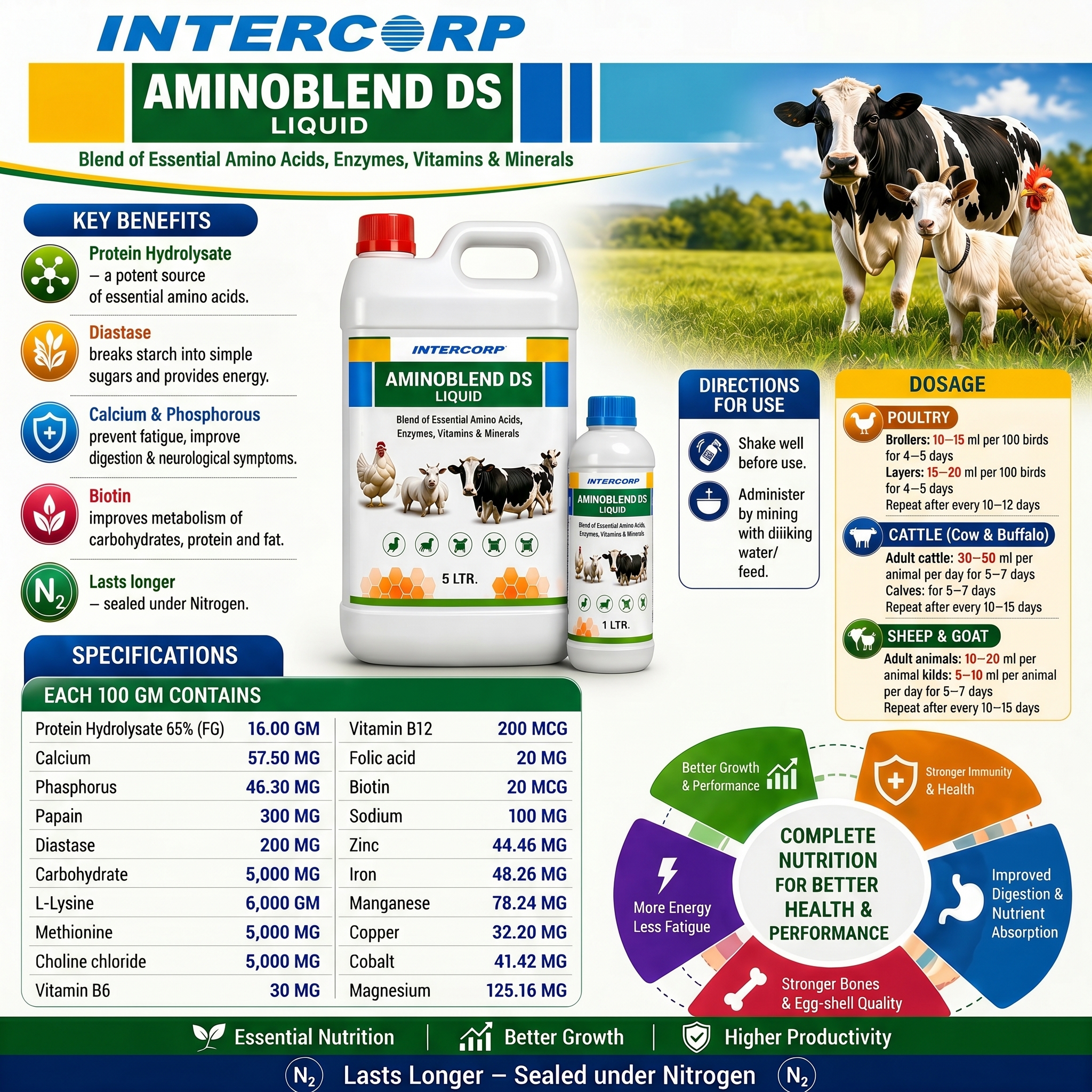 INTERMIX - AMINOBLEND DS - BROCHURE IMAGE