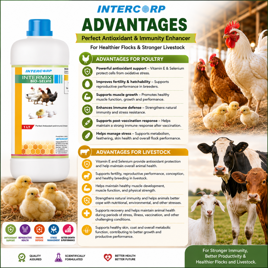 INTERMIX - BIO-SELVIE - ADVANTAGES