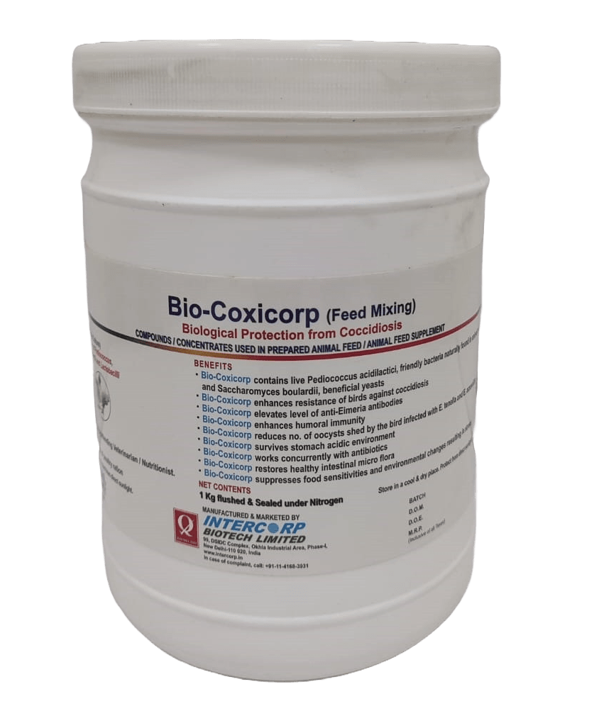 INTERMIX - BIOCOXICORP FEED MIXING - 1 KG JAR - POWDER