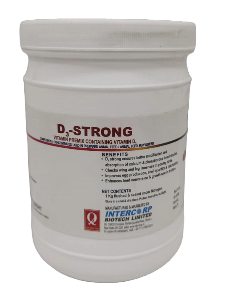 INTERMIX - D3 STRONG - 1 KG JAR - POWDER