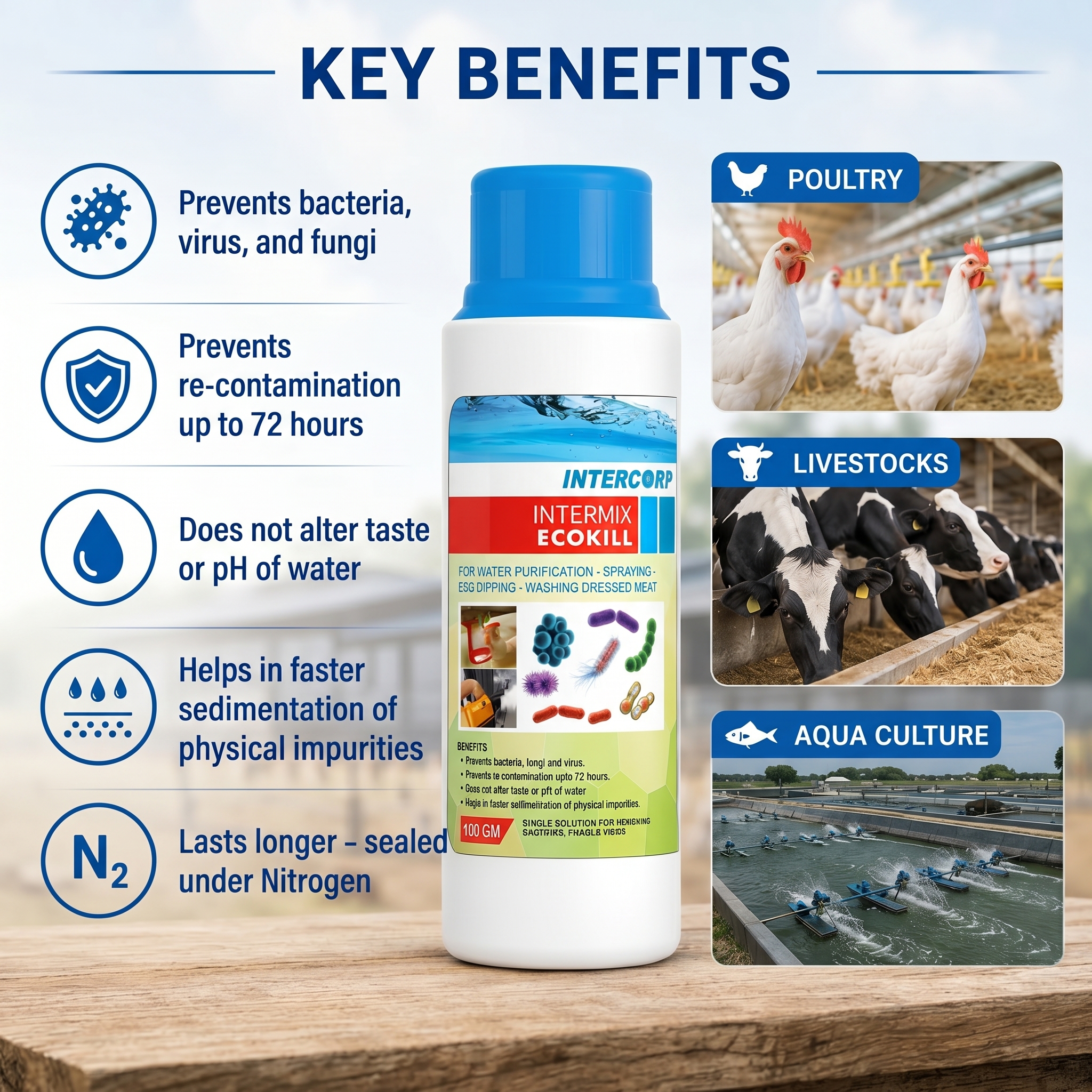 INTERMIX - ECOKILL - KEY BENEFITS - SQUARE