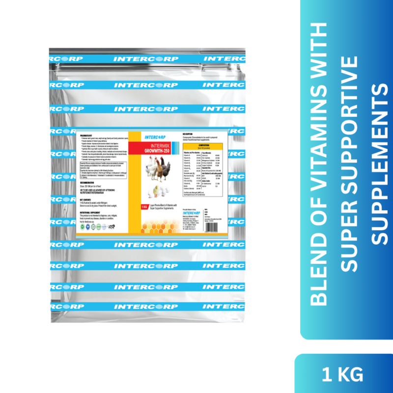INTERMIX - GROWWITH 250 GROWER FEED PREMIX - PRODUCT IMAGE 1 KG