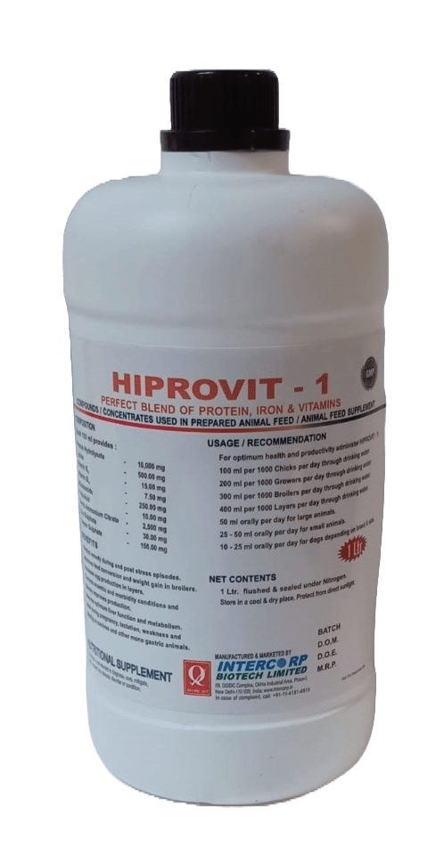 INTERMIX - HIPROVIT-1 - 1 LT BOTTLE - LIQUID
