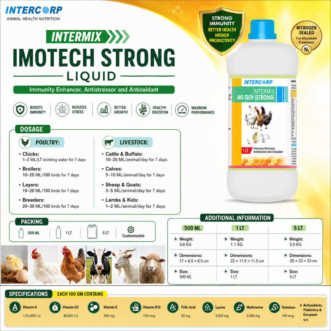 INTERMIX - IMOTECH STRONG - DOSAGE