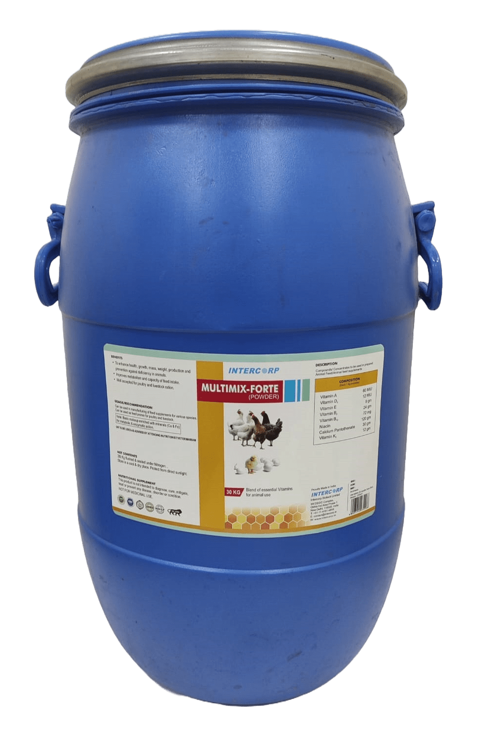 INTERMIX - MULTIMIX FORTE - 30 KG (NO SUB PACK) DRUM - POWDER