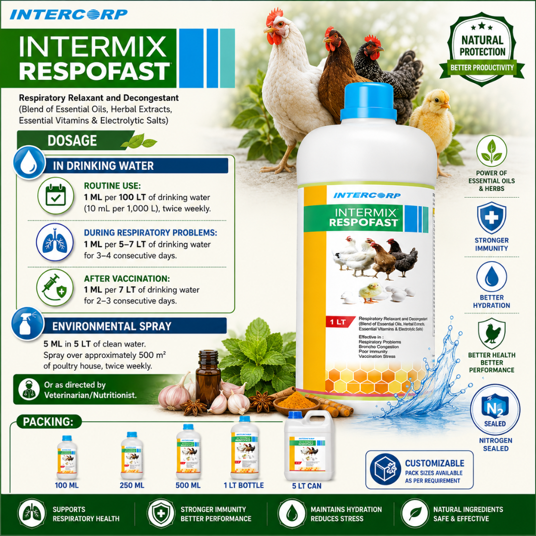 INTERMIX - RESPOFAST - DOSAGE