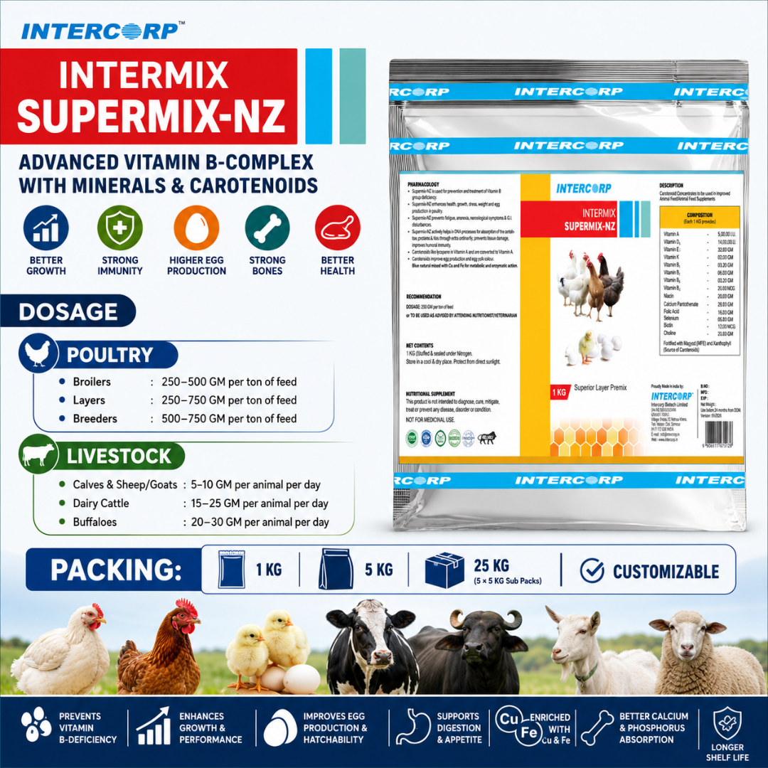 INTERMIX - SUPERMIX - NZ - DOSAGE