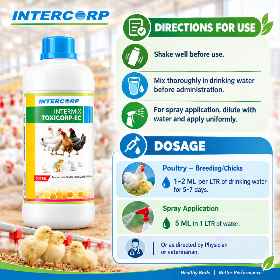 INTERMIX - TOXICORP EC - DOSAGE
