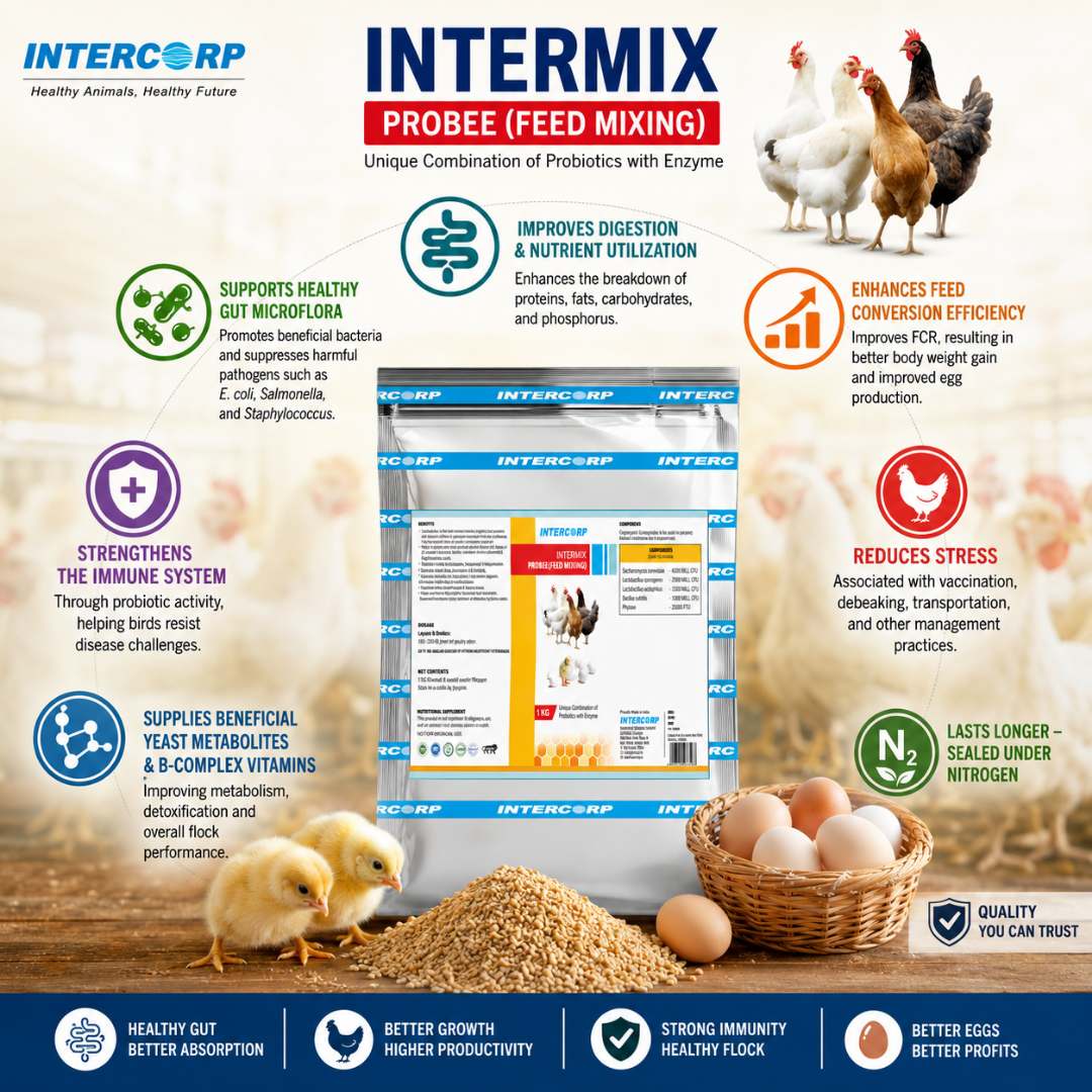 INTERMIX - PROBEE (FEED MIXING) - ADVANTAGES
