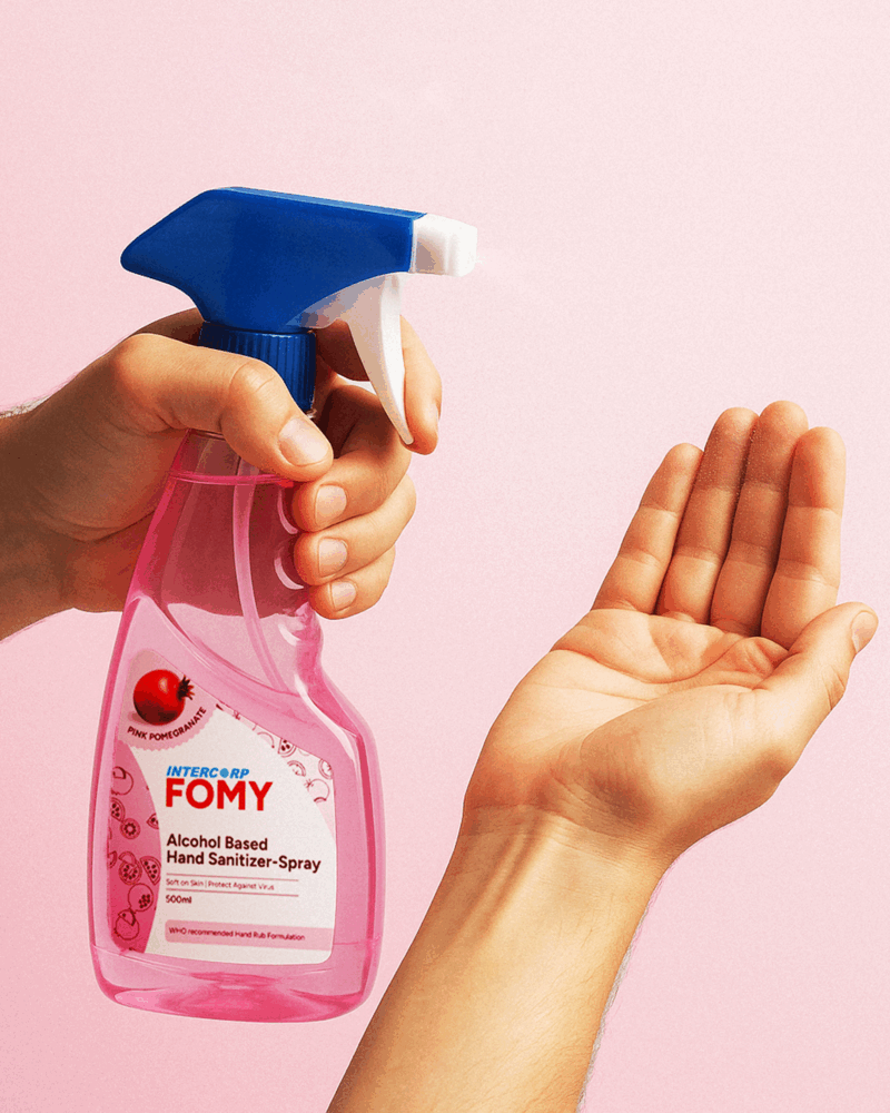 INTERCORP FOMY Alcohol-based Hand Rub Sanitizer and Disinfectant