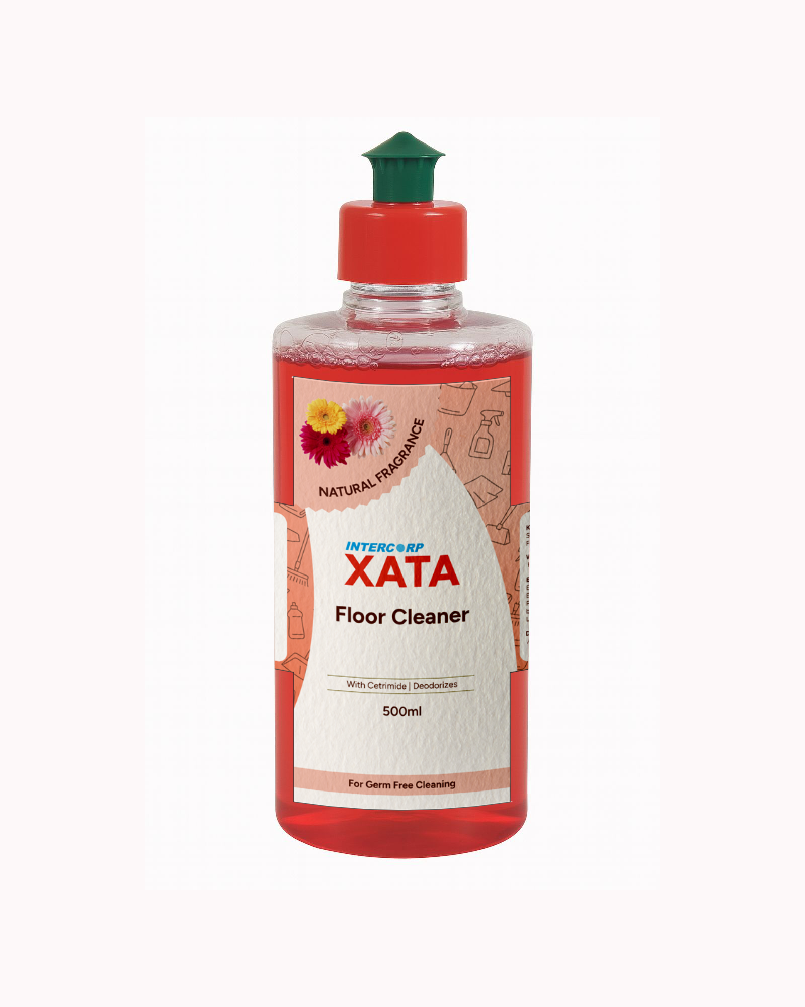 INTERCORP XATA Disinfectant Floor Cleaner, 500 ML