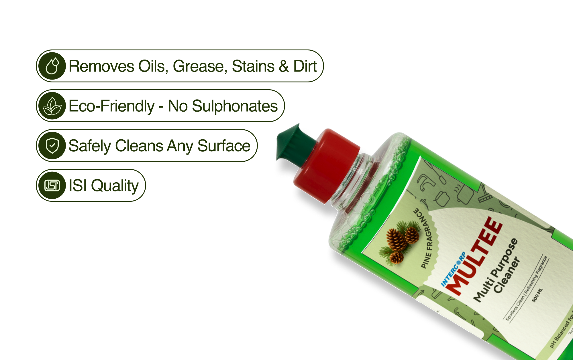 INTERCORP MULTEE Antibacterial Multi Purpose Cleaner Poster