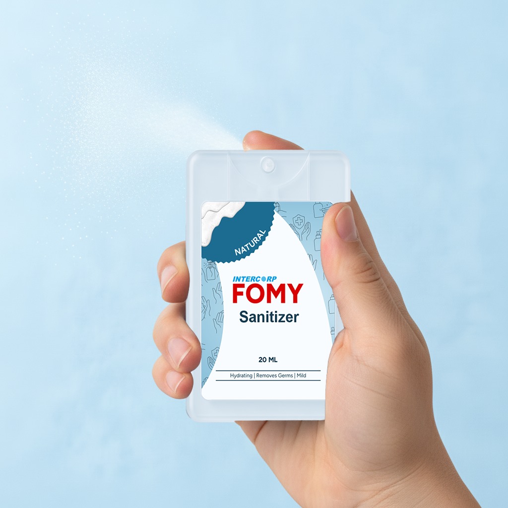 FOMY Pocket Sanitizer 20 ML Natural Spraying Action