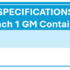 INTERMIX - COXICHECK WS - SPECIFICATIONS