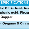 INTERMIX - ACIDOPH PLUS - SPECIFICATION IMAGE