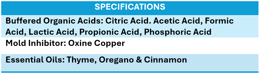 INTERMIX - ACIDOPH PLUS - SPECIFICATION IMAGE