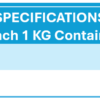 INTERMIX - FOLI - B STRONG - SPECIFICATIONS